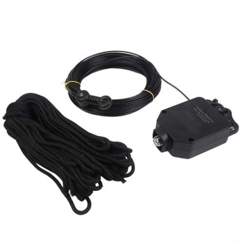 Antena End-Fed JYR4010 con balun 1:64 blindado en ABS de alta resistencia mecánica para HF 5