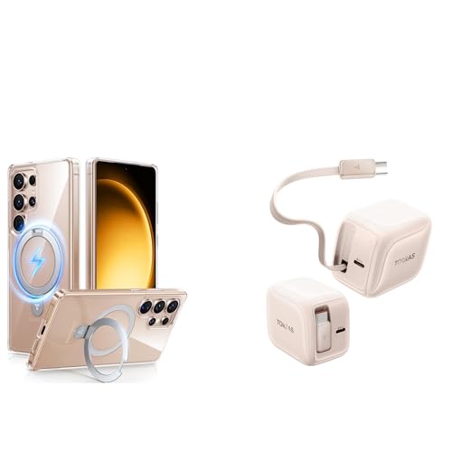 TORRAS FlexLine 40W Dual-Port USB C Charger Block & Magnetic Case — Buy Together to Save 15%