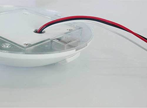 LED Ceiling Light 12V 24V Dome 147mm Lamp On/Off/Door Switch RV Caravan Motorhome Boat Lighting