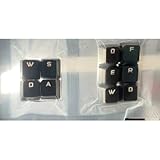 CASNO For Corsair Ship K70RGB K95 K90 K63 K65 Keycaps Mechanical Keyboard Game Player Keycap Replaces Non-slip Gray - Image 5