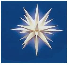 Weihnachtsstern, Adventsstern, original Herrnhut, für Außen, Kunststoff ...