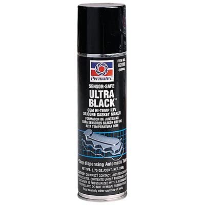 PERMATEX Ultra Black Gasket Maker Black Paste 8.75 OZ CAN - 82080