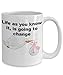 Funny coffee tea mug for New Parents, Pregnancy announcement, Baby shower, gender reveal - Gift to Husband, Boyfriend or Fiancé– Life as you know it