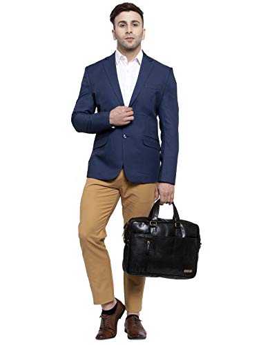 Image of WINTAGE Men's Polyester Cotton Festive and Casual Blazer Coat Jacket