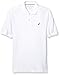 Nautica Boys' Short Sleeve Texture Deck Polo