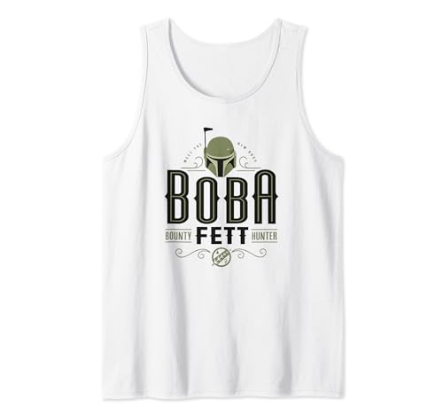 Débardeur Star Wars Boba Fett en coton respirant pour éviter la chaleur en restant stylé