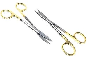 Goldman Fox Skin Tag Scissors - Surgical Precision & German Grade Stainless Steel