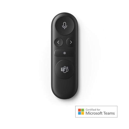 Microsoft Presenter+ (2022), Wireless and Bluetooth Presentation Clicker for PowerPoint, Advanced Built-in Features, Black Color - image 4