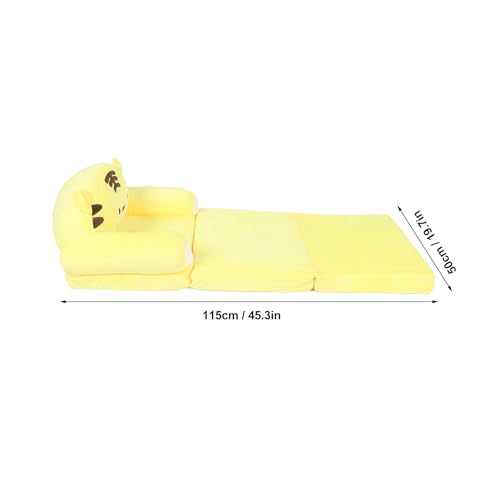 Chaise de canapé pliante enfants peluche douce dessin animé B