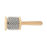 Jonlaki Cabasa Portatile in Legno per Bambini - Strumento Musicale in Acciaio a Manovella per Insegnare Ritmo e Suono, Dai 4 Anni in su (Tromba Cabasa)