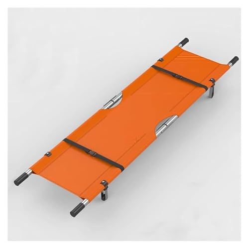 Lit d'urgence en acier inoxydable durable pour hôpitaux - 2