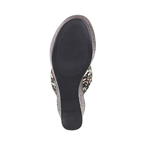 Image of Metro Women Wedge Heel Slip-on Sandal