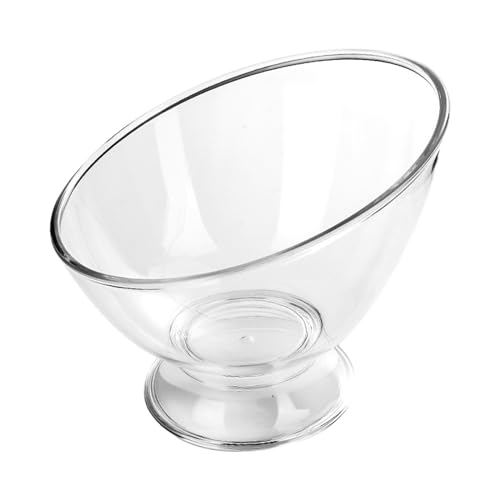 STARTIST Coffee Capsule Container Clear Salad Bowl Snacks Bowl Coffeeware Large Capacity K Cups Holder Creamer Holder for Pantry