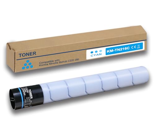 Toner cyan TN-216C de 26000 pages pour des impressions laser nettes