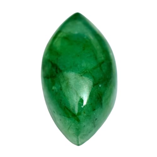 Émeraude naturelle de collection 23mm, cabochon haut de gamme GH_NAT_08106