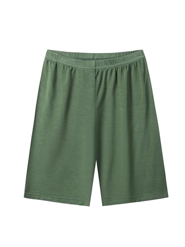 Image of Bow Dream Rayon Bamboo Toddler Boys Outfits Basic Solid Color Baby Boy Clothing Sets Short Sleeve T-Shirt and Shorts