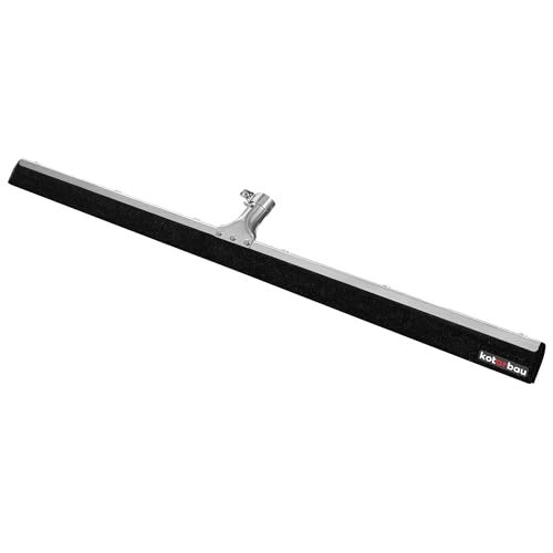 KOTARBAU® Escoba de Goma para Suelo - Acero - 75 cm - Escoba De Agua - para Interior y Exterior - Haragán De Limpieza - Escobilla de Goma para Suelo