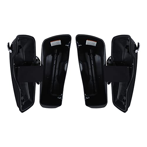 Alforjas rígidas HR3 Vivid Black (Pinstripe) de 4 pulgadas estiradas, compatibles con Harley Road Glide Special FLTRXS y Street Glide Special FLHXS (2015-2016) miniatura 5