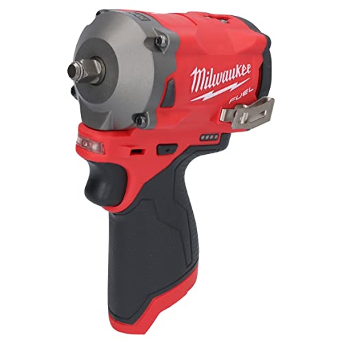 Milwaukee M12 FIW38-0 4933464612 Impact Wrench, 12V Li-Ion, 3/8 