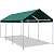 ADVANCE OUTDOOR 10x20 ft Heavy Duty Carport Potable Car Canopy Garage Party Tent Boat Shelter, Adjustable Height from 9.5 ft to 11 ft, Green