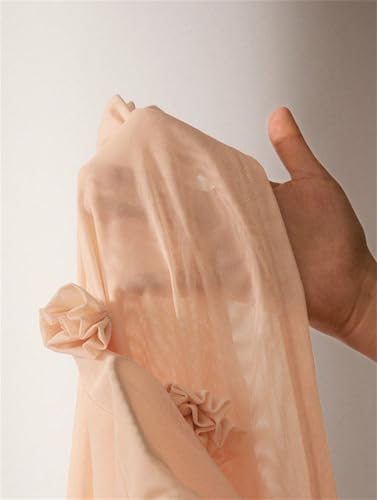 Women's Rosette Embellished Smock Neck Blouse High Neck Sleeveless Cute Tank Tops3