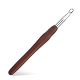 6 mm Crochet Hook, Aluminum Soft Grip Rubber Handle Needles Ergonomic Knitting Needles Crochet Needle for Beginners and Handmade DIY Knitting Crochet (6 mm)