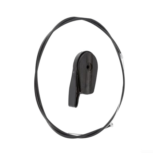 Cable de control del acelerador para cortacésped de 65 pulgadas, incluye kit de mango de interruptor para cortacéspedes eléctricos, compatible con HRR216 Series HRS216 Series HRT216 HRZ216 (negro)