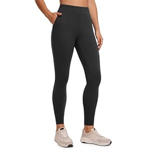 CRZ YOGA Womens Butterluxe High Waisted Joggers 27 Inches – Buttery Soft Lounge Yoga Pants with Pockets Workout Leggings