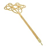 IWOWHERO Langstieliger Teppichklopfer aus Weichem PP Material Langlebig und Schonend für Decken und...