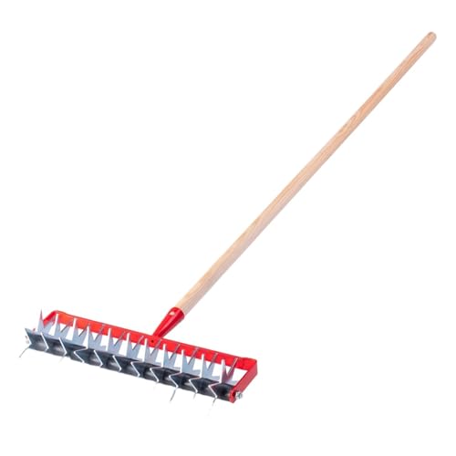Cultivador de suelo manual giratorio de 145cm para aireación de jardín 2