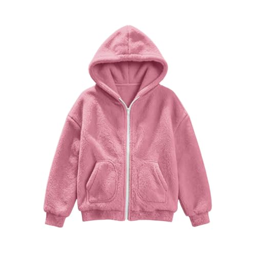 Piuwrlz Girls Full Zip Hooded Fleece Jacket Warm Winter Coat - image 6