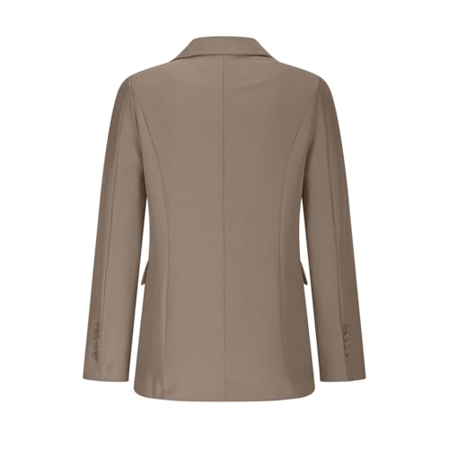 Lightweight Blazer Jacket for Women Casual Open Front Long Sleeve Lapel Pockets Office Business Dressy Blazers Work Suit4