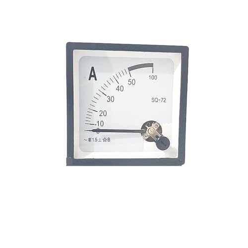 Amperímetro analógico de panel SQ72-A89T2-A72L1 150/5A medidor de voltaje CA