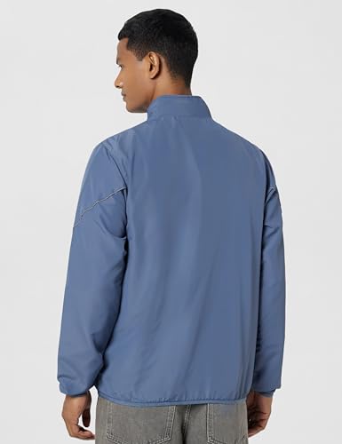 Image of Qube by Fort Collins Men's Windcheater, Lightweight, Windproof Polyester Standard Length Jacket for Year-Round Casual & Daily Use