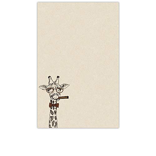 Bloc-notes girafe 14x21,6 cm avec papier premium pour vos notes quotidiennes