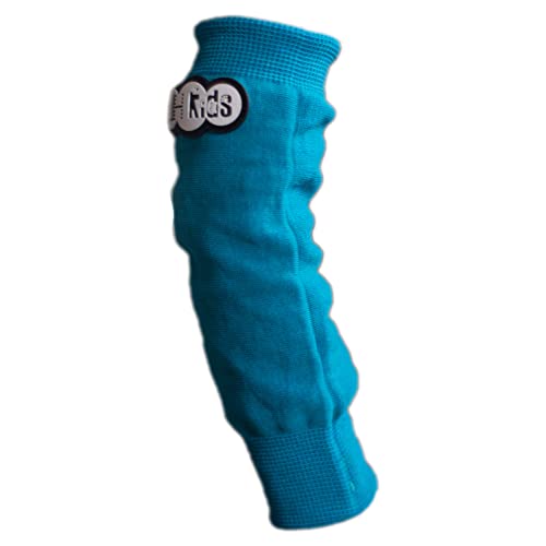 J H 1 Pairs ASTM LEVEL A3 Protective Kids Arm Sleeves Protective For Graze Pet Scratch Cut Resistant Prevent Unconscious Scratching 9.84 Inch in length (Blue Kids)