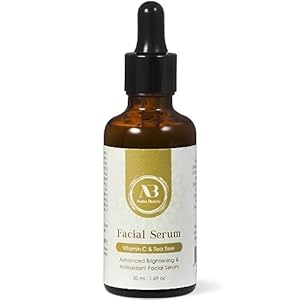 Vitamin C Serum for face Anti-Aging, Brightening,Firming Facial Fine Lines Corrector, Wrinkles and Acne With Tea Tree (1.69 oz)
