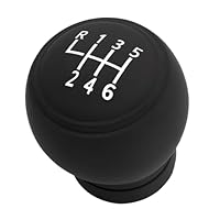 AYVRUOP 6 Gang Auto Schaltknauf Abdeckung,Universal Schalthebel Abdeckung,Schaltknauf Abdeckung,Schaltknauf 6 Gang,Auto-Schaltknaufabdeckung,Verbessertes Weich TPU Silikon Schaltknauf Abdeckung(B)