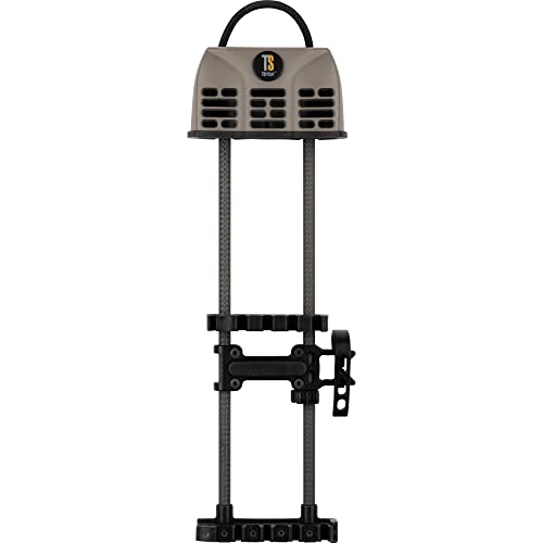 Tightspot Archery Hunting Lightweight Compact Rise 5 Arrow Right/Left Hand Quiver Lite, Granite, RH