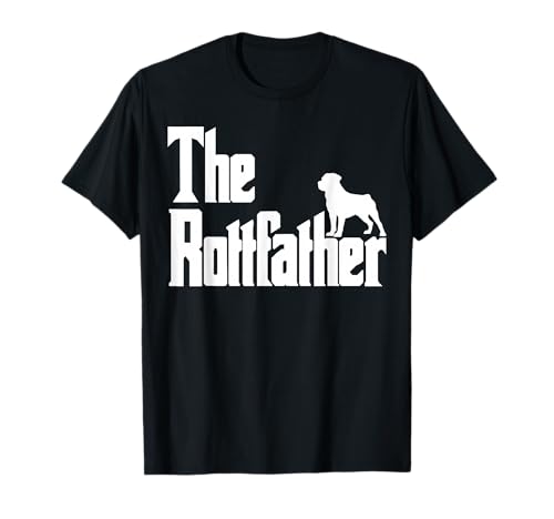 The RottFather Funny Rottweiler Dad Shirt Men Gifts T-Shirt