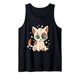 Chat yeux verts bébé chat Débardeur