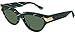 Produktbild Bottega Veneta BV1035S GREEN/GREEN 55/19/145 Damen Sonnenbrillen