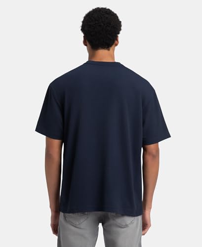 Image of Jockey UM23 Men Super Combed Cotton Blend Oversized T-Shirt with StayFresh Treatment