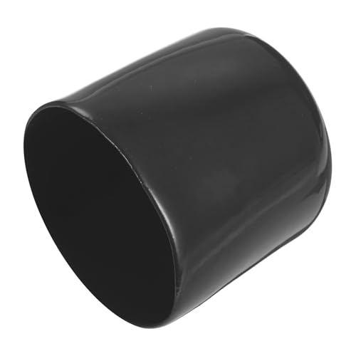 Image of uxcell 4pcs Rubber End Caps 41mm ID Vinyl Round End Cap Cover Screw Thread Protectors Black, 40mm Height