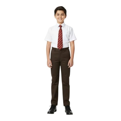 Image of School Uniform Pants for Boys & Girls | Half Elatic | Readymade Trouser for Schools