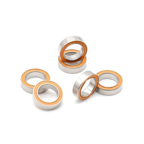Roulements pour engins de pêche et moulinets S6700-2RS 10x15x4 mm rigides à billes hybrides
