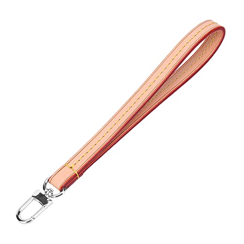 Image of VanEnjoy Wristlet Keychain Cellphone Genuine Leather Hand Strap