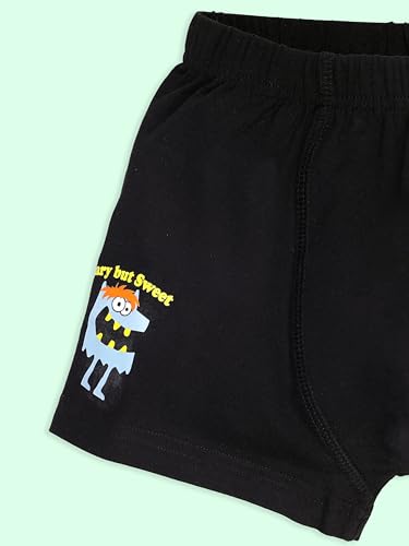 Image of KiddoPanti Boys Boxer Shorts Pack of 3 | Soft Cotton-Lycra Blend | Comfortable Fit with Bio Wash for All-Day Comfort | Kids Briefs