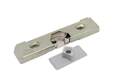 Roto Porta del balcone pieghevole 18/20 mm, argento