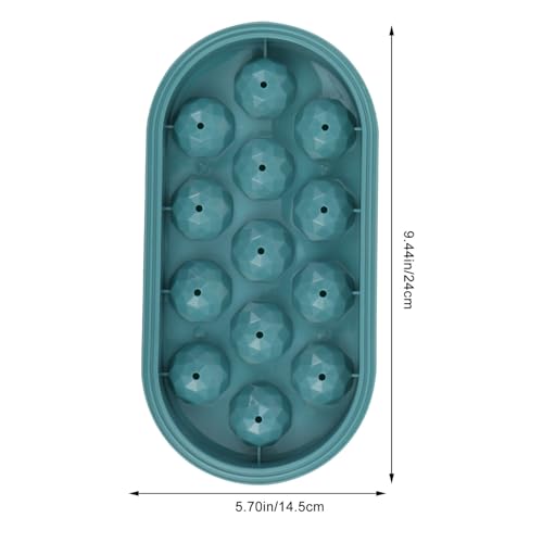 Molde para cubitos de hielo en forma de bola TEHAUX 3 piezas miniatura 2